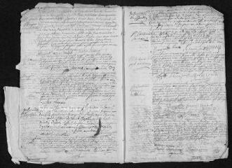 78 vues Registre paroissial. Baptêmes, mariages, sépultures (1739-septembre 1741)