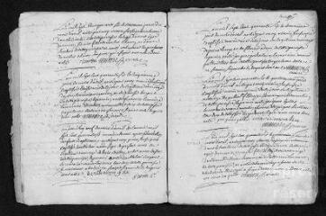 32 vues Registre paroissial. Baptêmes, mariages, sépultures (mars-décembre 1746)