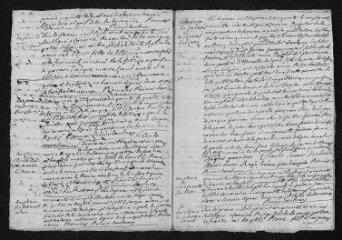 8 vues  - Registre paroissial. Baptêmes, mariages (mars 1750-janvier 1751) (ouvre la visionneuse)