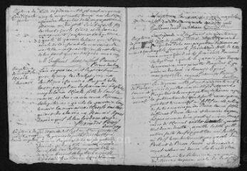 10 vues  - Registre paroissial. Baptêmes, mariages (février-décembre 1755) - Baptêmes (janvier 1756) (ouvre la visionneuse)