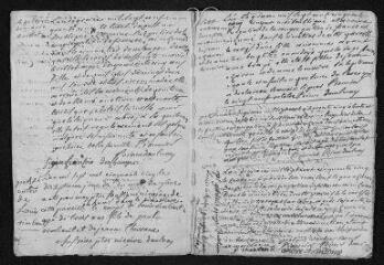 7 vues Registre paroissial. Sépultures (février-décembre 1755)