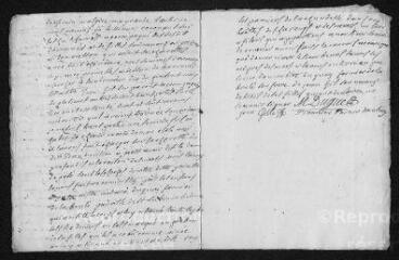6 vues Registre paroissial. Sépultures (1759-janvier 1760)