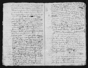 10 vues Registre paroissial. Baptêmes, mariages (1761) - Baptême (janvier 1762)
