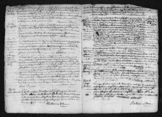 7 vues  - Registre paroissial. Baptêmes, mariages, sépultures (1740-janvier 1741) (ouvre la visionneuse)