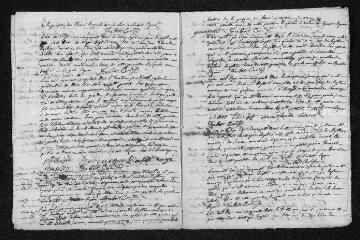 8 vues Registre paroissial. Baptêmes, mariages (1753) - Baptêmes (janvier 1754)