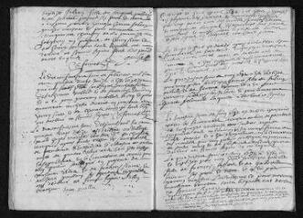 8 vues Registre paroissial. Baptêmes, mariages, sépultures (1692-février 1693)