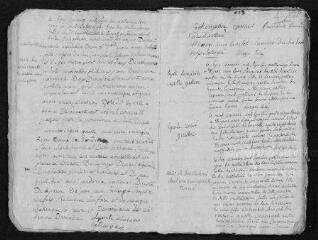 48 vues  - Registre paroissial. Baptêmes, mariages, sépultures (1792-mars 1793) (ouvre la visionneuse)