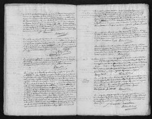 9 vues Registre paroissial. Baptêmes, mariages, sépultures (février-décembre 1774)