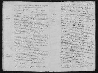 13 vues Registre paroissial. Baptêmes, mariages, sépultures (1790) - Mariage (janvier 1791)