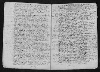 9 vues Registre paroissial. Baptêmes, mariages, sépultures (1700) - Sépulture (janvier 1701)