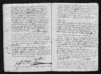 10 vues  - Registre paroissial. Baptêmes, mariages, sépultures (1751) - Baptême (janvier 1752) (ouvre la visionneuse)
