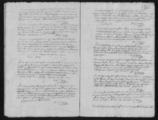 11 vues Registre paroissial. Baptêmes, mariages, sépultures (février 1790-novembre 1791)