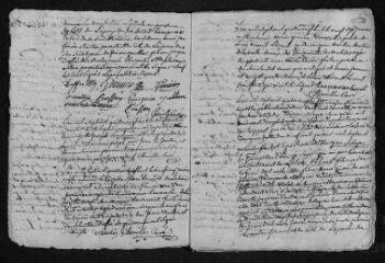 24 vues Registre paroissial. Baptêmes, mariages, sépultures (1788-février 1789)