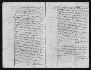 19 vues  - Registre paroissial. Baptêmes, mariages, sépultures (1790) - Baptême (janvier 1791) (ouvre la visionneuse)