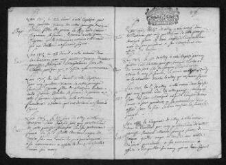 22 vues  - Registre paroissial.Baptêmes, mariages, sépultures (février 1715-janvier 1716) (ouvre la visionneuse)