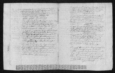 7 vues  - Registre paroissial. Sépultures (février-novembre 1756) (ouvre la visionneuse)