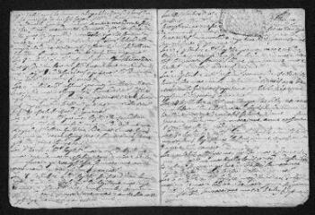 9 vues Registre paroissial. Baptêmes, mariages, sépultures (1705) - Mariages (janvier 1706)