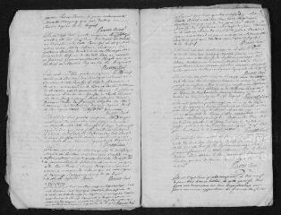 10 vues Registre paroissial. Baptêmes, mariages, sépultures (1781) - Sépultures (janvier 1782)