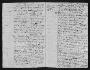 12 vues Registre paroissial. Baptêmes, mariages, sépultures (1787) - Baptêmes (janvier 1788)