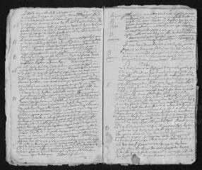 11 vues Registre paroissial. Baptêmes, mariages, sépultures (février 1753-juillet 1755)