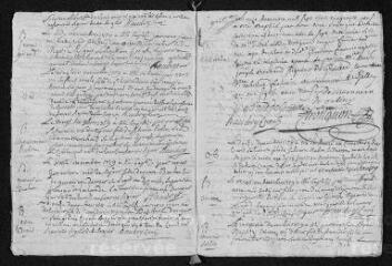 11 vues Registre paroissial. Baptêmes, mariages, sépultures (février 1759-décembrfe 1760)