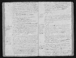 11 vues  - Registre paroissial. Baptêmes, mariages, sépultures (1787) - Baptême (janvier 1788) (ouvre la visionneuse)