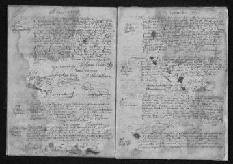 9 vues  - Registre paroissial. Mariages (mai 1667-février 1668) (ouvre la visionneuse)