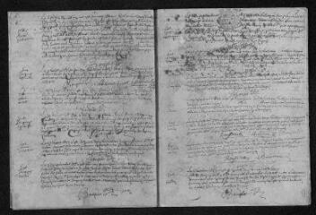 13 vues Registre paroissial. Baptêmes, mariages, sépultures (avril 1682-janvier 1685)
