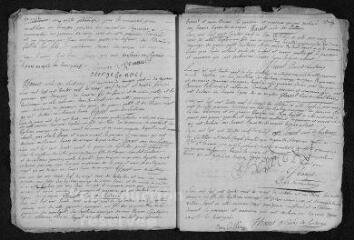 11 vues Registre paroissial. Baptêmes, mariages, sépultures (1739-mai 1740)
