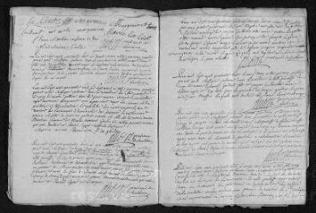 10 vues  - Registre paroissial. Baptêmes, mariages, sépultures (1748) - Baptêmes (janvier 1749) (ouvre la visionneuse)