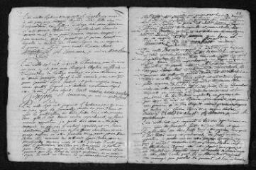 9 vues  - Registre paroissial. Sépultures (décembre 1749) - Baptêmes, mariages, sépultures (1750) (ouvre la visionneuse)