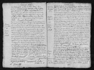 21 vues Registre paroissial. Baptêmes (décembre 1750) - Baptêmes, mariages (1751-janvier 1752)