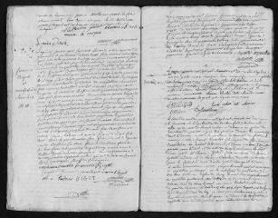 28 vues Registre paroissial. Baptêmes, mariages, sépultures (1770-janvier 1771)