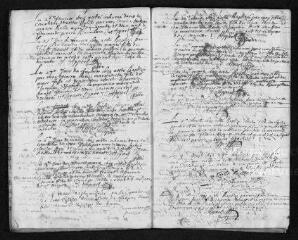 21 vues Registre paroissial. Baptêmes, mariages, sépultures (février 1693-février 1694)