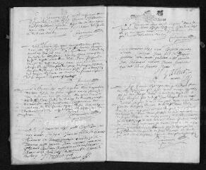25 vues Registre paroissial. Baptêmes, mariages, sépultures (1695) - Baptêmes, sépultures (janvier 1696)
