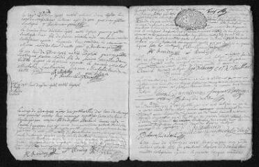 15 vues Registre paroissial. Baptêmes, mariages, sépultures (juillet 1725-décembre 1727)