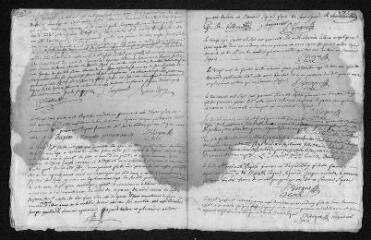 11 vues Registre paroissial. Baptêmes, mariages, sépultures (1746-novembre 1747)