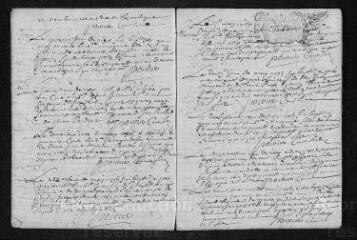 17 vues  - Registre paroissial. Baptêmes, mariages, sépultures (mars-décembre 1705) (ouvre la visionneuse)