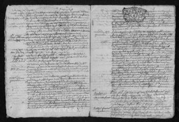 14 vues  - Registre paroissial. Baptêmes, mariages, sépultures (1722) - Baptême (janvier 1723) (ouvre la visionneuse)