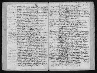 8 vues Registre paroissial. Baptêmes, mariages, sépultures (1758) - Baptêmes, sépultures (janvier-février 1759)