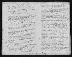 9 vues Registre paroissial. Baptêmes, mariages, sépultures (1783) - Baptêmes, sépultures (janvier 1784)