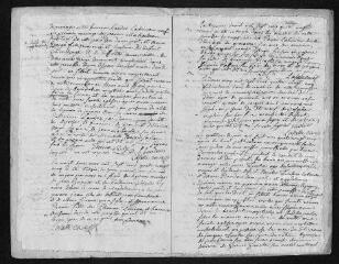 8 vues Registre paroissial. Baptêmes, mariages, sépultures (février-décembre 1785)