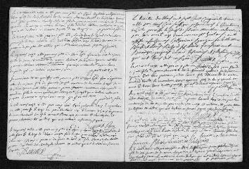 14 vues Registre paroissial. Baptêmes, mariages, sépultures (1752) - Baptêmes, sépultures (janvier 1753)