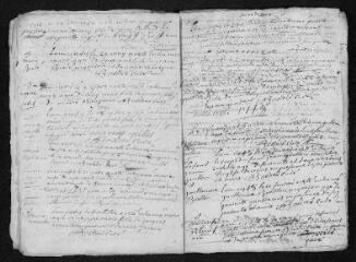 13 vues Registre paroissial. Baptêmes, sépultures (octobre-décembre 1746) - Baptêmes, mariages, sépultures (1747-1748)