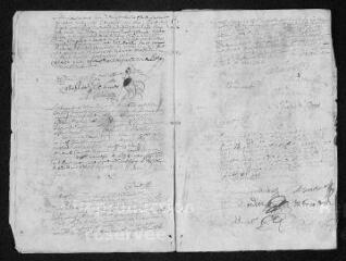 23 vues  - Registre paroissial. Mariages (novembre 1662-janvier 1677) (ouvre la visionneuse)