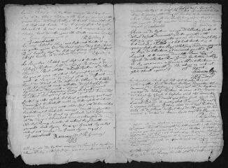6 vues Registre paroissial. Baptêmes, mariages, sépultures (1731-janvier 1732)