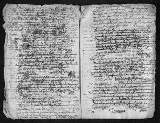16 vues  - Registre paroissial. Baptêmes, mariages, sépultures (1749) - Sépultures (janvier 1750) (ouvre la visionneuse)