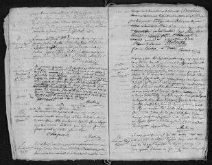 22 vues Registre paroissial. Baptêmes, mariages, sépultures (1791-janvier 1792)