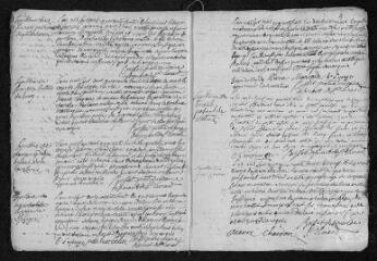 10 vues  - Registre paroissial. Sépultures (1748-février 1749) (ouvre la visionneuse)