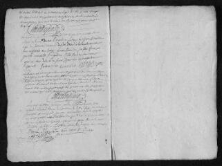 6 vues Registre paroissial. Sépultures (1752-janvier 1753)